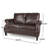 Akeena 58'' Faux Leather Loveseat-95754560