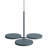 Shine On 3 - Light LED Unique / Statement Pendant-74747866-74747864