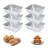 OUKANING Non-Stick Stainless Steel Loaf Pan-87838038