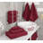 Ensemble de serviettes de bain 100% coton de qualité supérieure, collection 6 pièces Darcelle super douce et absorbante-79324722