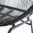 Patio Wicker Sofa With Iron Frame-1979498677