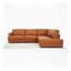 Canapé modulaire Glander - Cuir cognac-717103195