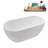 62.2'' x 28.7'' Soaking Acrylic Bathtub-95288340