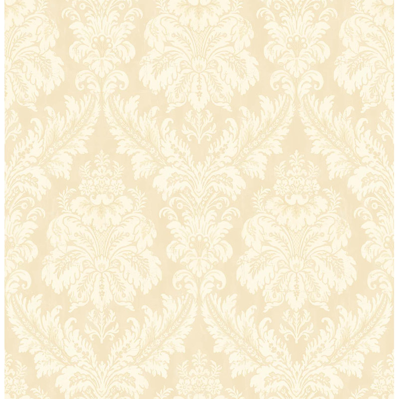 Martin 10m x 53cm Wallpaper Roll, Cream