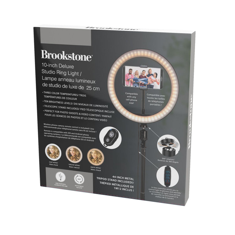 Accessoire universel pour téléphone Brookstone, H 8 po x l 8 po x P 8 po