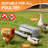 7.9'' Silver Chicken Feeder Rodent Proof