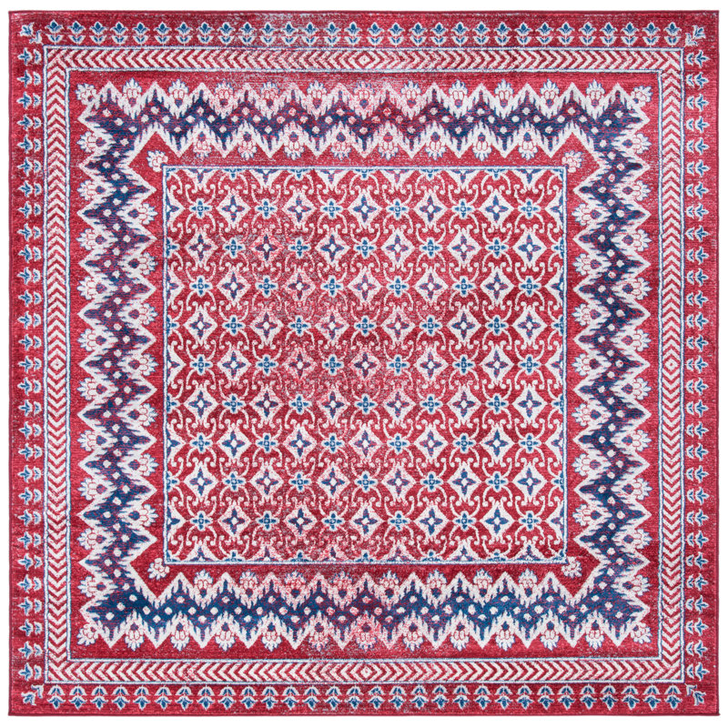 Brentwood Performance Oriental Rug, Square 6'7"