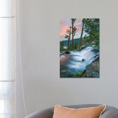 Eagle Falls At Twilight, Eldorado National Forest, California by Tim Fitzharris - Wrapped Canvas Gallery-Wrapped Canvas Giclée