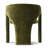 35" Round Pedestal Dining Set With Upholstered Chairs-955072466-955072467