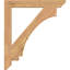 3 1/2"W x 30"D x 34"H Imperial Slat Smooth Bracket, Douglas Fir-93350151-111565020