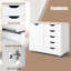 78cm Wide 5 -Drawer Mobile File Cabinet-1714950436