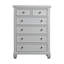 Commode 6 tiroirs Glendale blanc pur