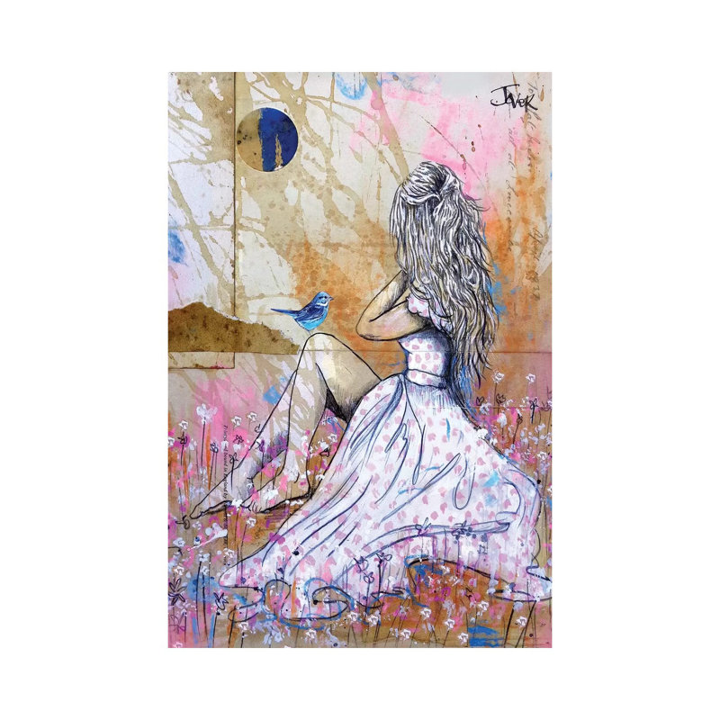 Field Days 1 Piece Wall Art on Canvas, 20.32 cm H x 30.48 cm W, Wrapped Canvas