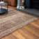 Digit Striped Shag Area Rug