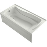 Mariposa Vibracoustic 72" x 36" Soaking Bathtub