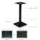Mount-It! Speaker Floor Stands for Home Theaters and Entertainment Centers, 22 lb. Capacity