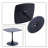 Rivkah Metal Base Dining Table-1013113921-1013113920-1013113922