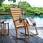 Outdoor Rocking Solid Wood Chair
