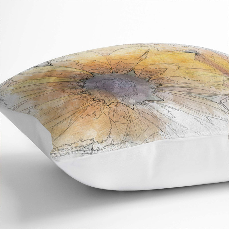 Square Throw Cushion, 55 x 55 cm, White