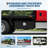 Diamond Plate Steel Truck Bed Tool Box - Heavy Duty, Lock & Side Handles, Weather-Resistant, for Pickup, RV, Trailer, Workshop (39x13x9.6 Inch, Powder-Coated Black)-964803305-964803304