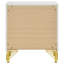 Table de chevet chic 2 tiroirs Chesney