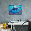  «Happy Humpback» par Dean Russo, art mural sur toile, 16 po x 12 po-1043115419