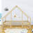 Wooden Floor Bed With House-Shaped And Guardrails-1574135590-1574135593
