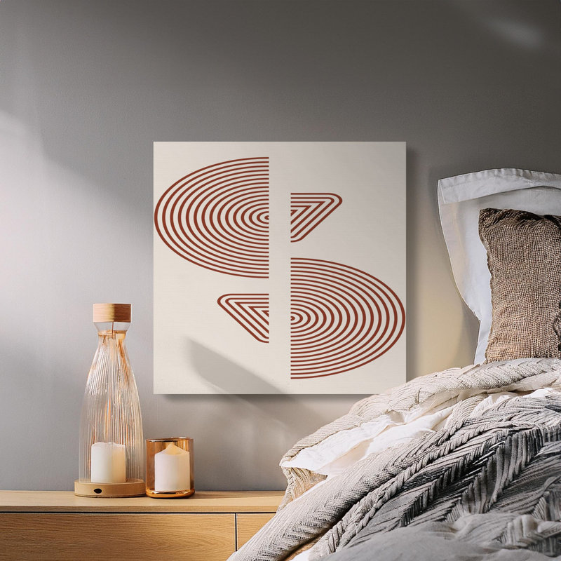 Wrapped Canvas Print Set, Red, 30.48 cm H x 30.48 cm W