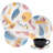 Jerramie Matiz 20 Pieces Dinnerware Set Service For 4