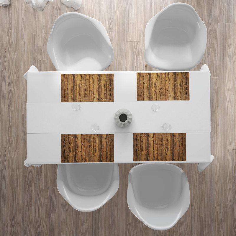 Polyester Abstract Rectangle Placemat