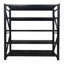 Étagère de garage réglable à cinq niveaux en métal léger, idéale pour le rangement compact et robuste, d'une hauteur de 78,7 pouces