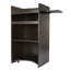 Podium en bois 45,66 po avec roues-88045839