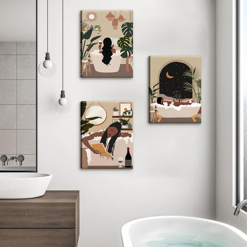 3 Piece Wrapped Canvas Set