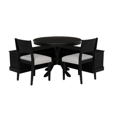 Ensemble de 4 coins recouverts Selby