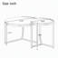Ensemble de tables basses gigognes, table basse ronde moderne avec structure en métal-859369563