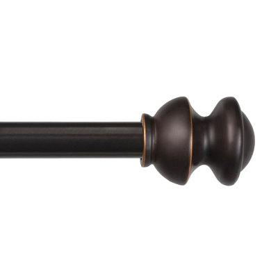 Lowri Kendall 5/8" Standard Decorative Window Curtain Rod