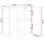 Metal Rectangle Accent Cabinet-721301271