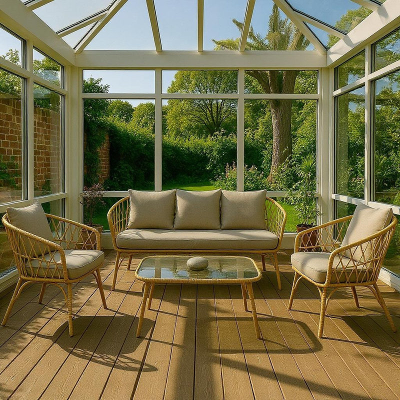 4 - Person Patio Dining Set with