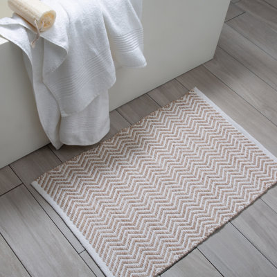 Dhilan Cotton Blend Bath Mat