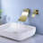 Wall-mounted widespread bathroom faucet with single handle design for bathroom sinks and bathtubs-115827401