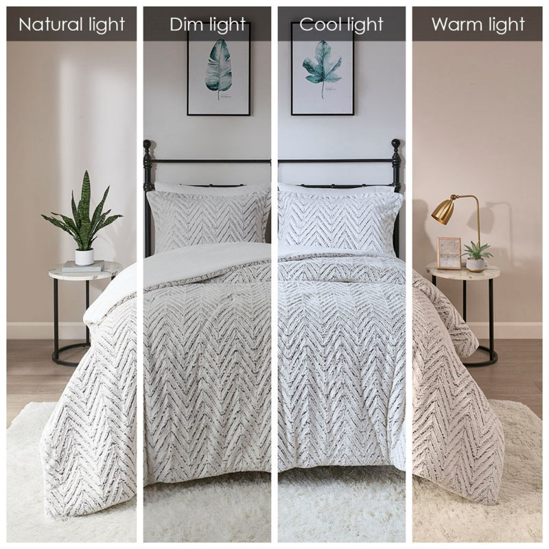 Ensemble d'édredon en duvet synthétique pour lit simple / simple TG, Édredon pour lit simple + 1 taie décorative stan