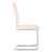 5-Piece Dining Table Chairs Set, Rectangular Dining Room Table Set for 4, Modern Dining Table with 4 PU Leather Chairs, White