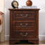 Ensemble de chambre à coucher 3 pièces - commode 7 tiroirs et 2 tables de chevet-998120798