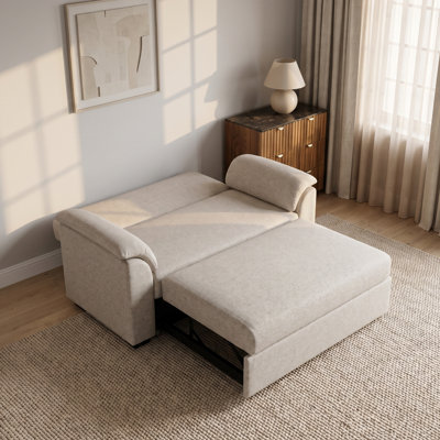 2 Seater Fabric Sofa Bed