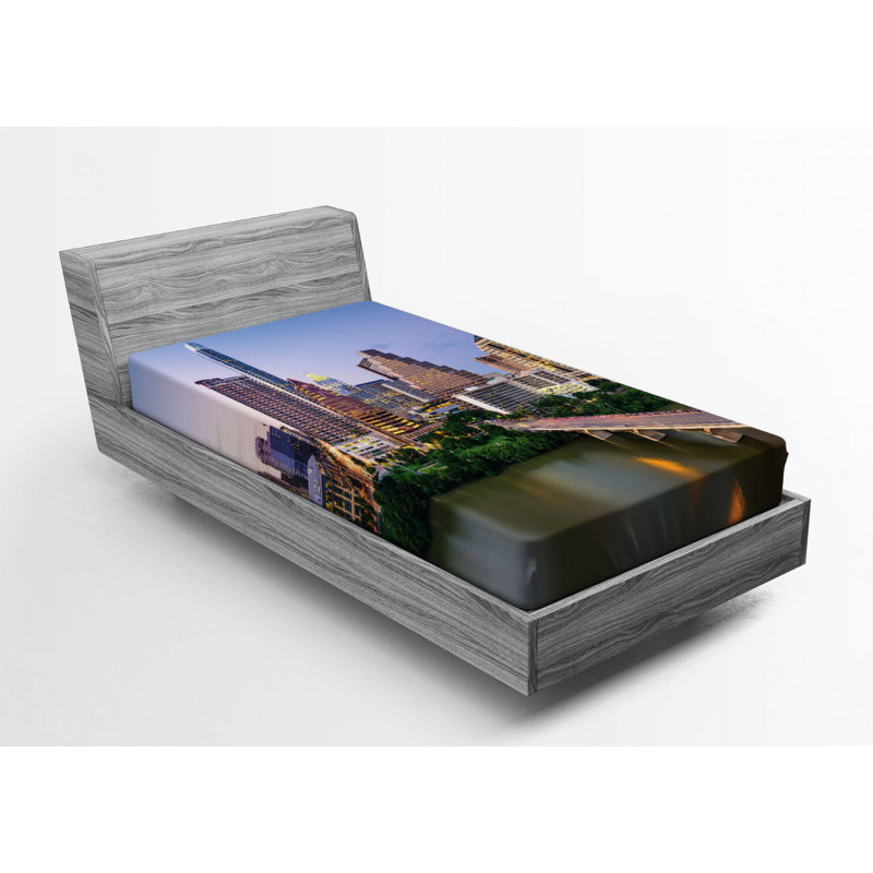 Microfiber Fitted Sheet, Twin Fitted Sheet