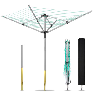 Séchoir à parapluie pour corde à linge