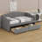 Upholstered Daybed With Two Drawers-739809183