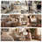 Modular Metal Sideboard Buffet Cabinet, Modern Accent Storage Cabinet With Shelves-122630370