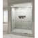 Rotolo 44" W X 76" H Bypass Semi-Frameless Shower Door