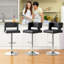 Tabouret de bar ajustable en similicuir-856067590